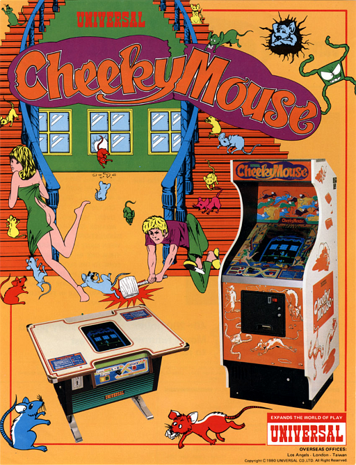 Cheeky Mouse MAME2003Plus Game Cover